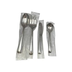 Monique Lhuillier Waterford Hostess Set 4pc ML Atelier  New Stainless‎ Steel